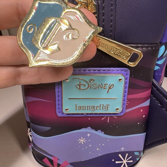 Loungefly Disney Cinderella Castle Series Carriage Adj Strap Mini Backpack NEW main image 12
